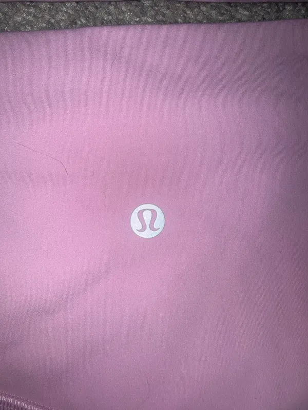 Lululemon Pink Set bend this V and racer bra and 6” align shorts - Image 6