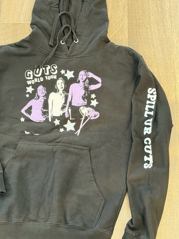 Olivia Rodrigo GUTS World Tour Photo Hoodie - Image 3