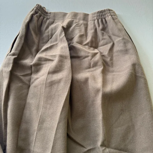 Vintage 80s Lord & Taylor Wool Pleated Trousers - Image 6