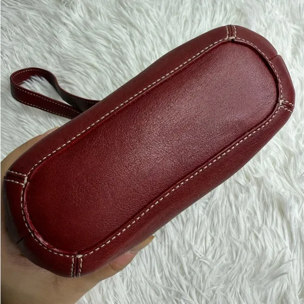 Vintage COACH y2k Red Demi Legacy Mini Duffle bag - Image 4