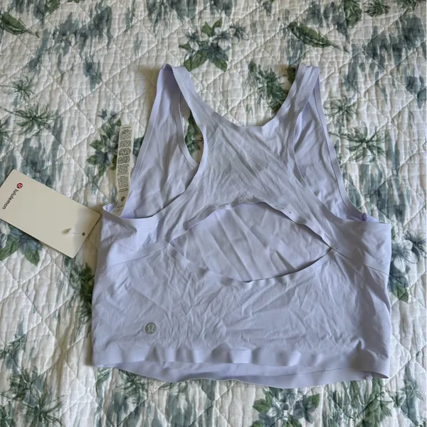 Lululemon Fast and Free Tank Top Light Serene Blue S NWT - Image 7