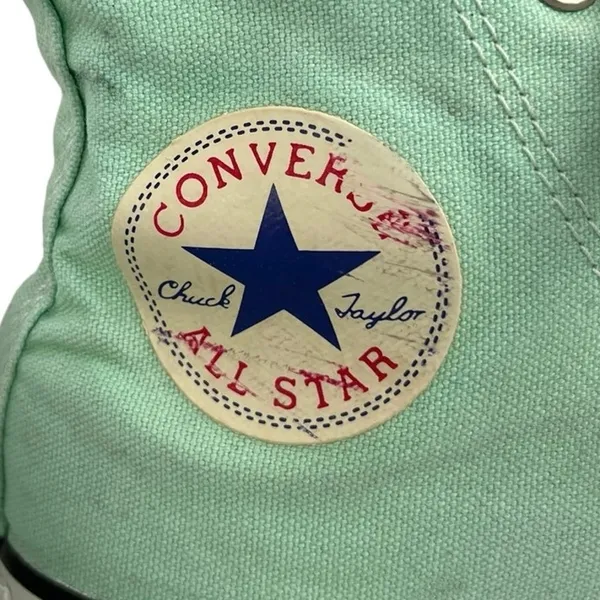 Converse Chuck Taylor All Star Hi Beach Glass Green High Top Sneakers Shoes 7 - Image 5