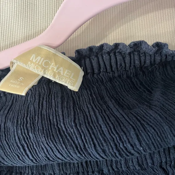 Michael Kors Navy Blouse - Image 8