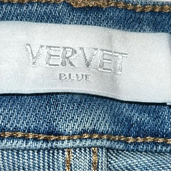 Vervet Blue Stylish Light Blue Wash Women's Straight Leg 5 Pocket Jeans-Size 29 - Image 10