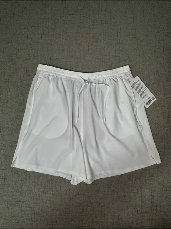 Lululemon Pace Rival High Rise Short Athletic Shorts White Size 12 NWT - Image 5