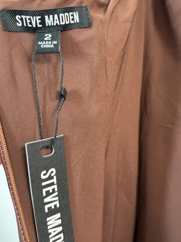 Steve Madden Flora Dress in Burnt Umber - Image 6