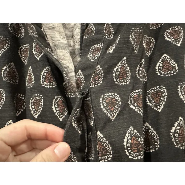 by Anthropologie Women’s Somerset Jumpsuit Wide Leg Paisley Small S - Image 4