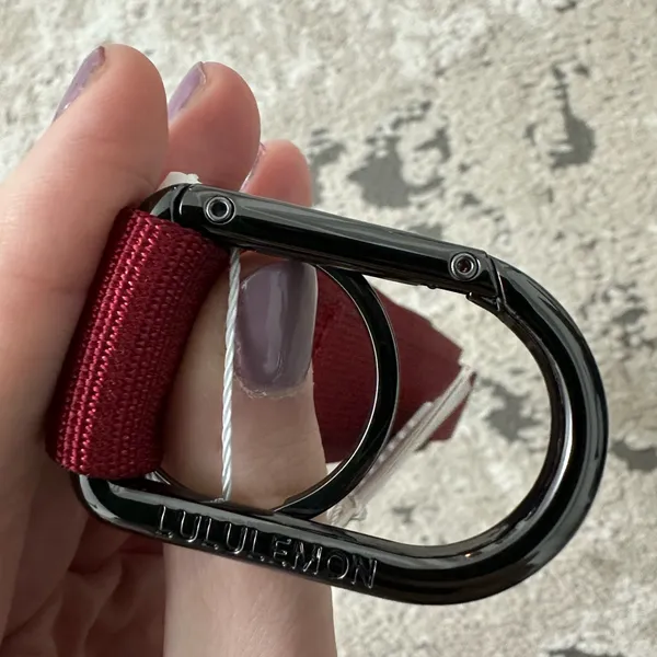 Lululemon Canada Olympics Letter Keychain Brand New - Image 3