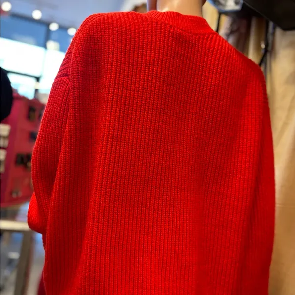 H&M Vibrant‎ Red Knitwear - Image 5