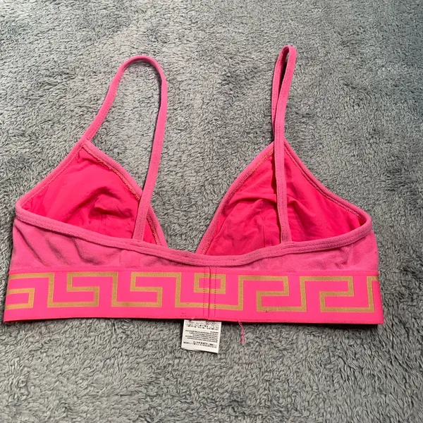 Versace medusa Women's Pink Bralette 4 - Image 6