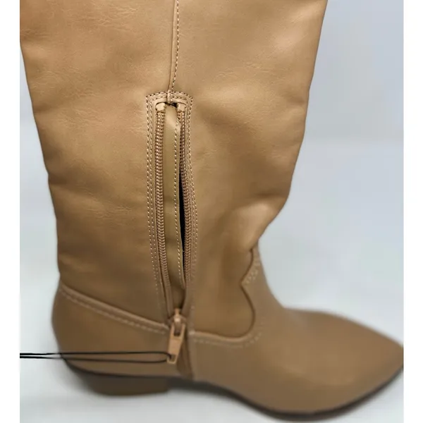 Universal Threads‎ Women's Tan Memory Foam Boots Size 7 1/2 - Image 10