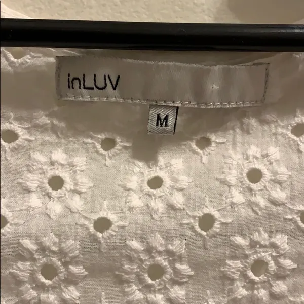 inLUV White tank top - Image 2