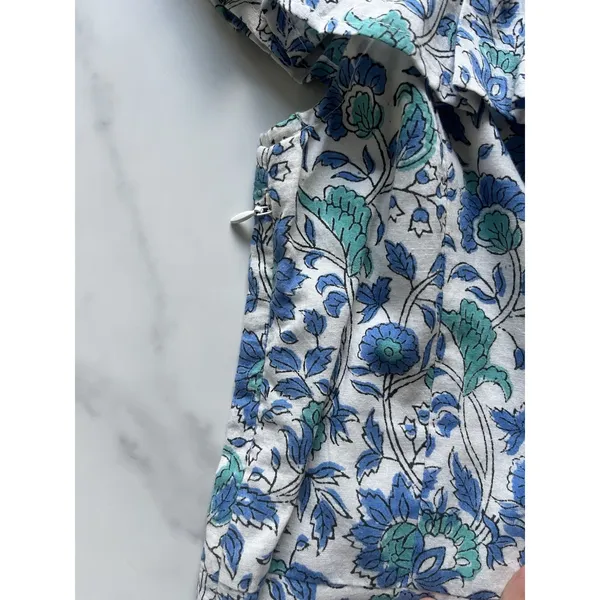 Tuckernuck Hello Dobson The Margaret Flutter Sleeve Floral Dress Sz XS Feminine Chic Modest - Image 10