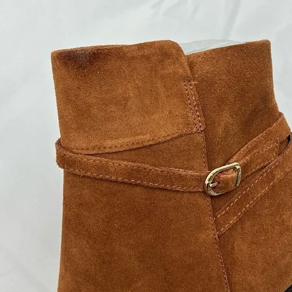 Draper James TEGAN booties in Cognac size 8.5 NWOB - Image 6