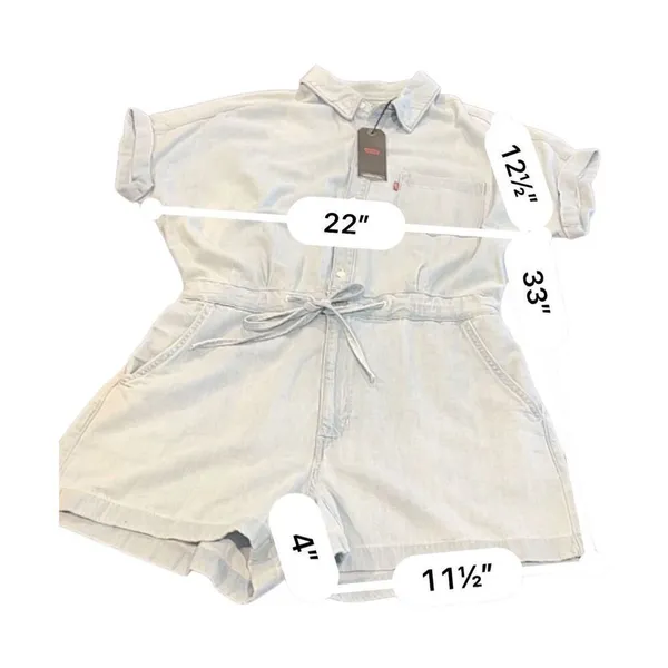 Levi’s Romper size Medium - Image 3