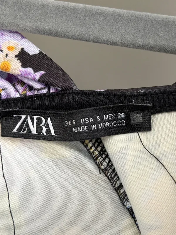 ZARA Floral Bodysuit - Image 7