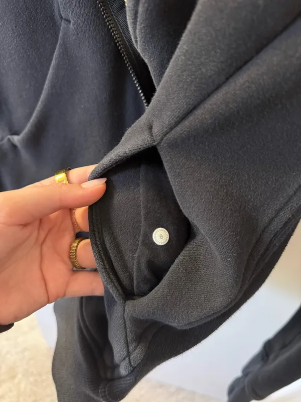 Black Lululemon Scuba Full-Zip Hoodie - Image 5
