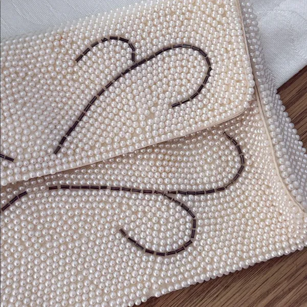 Vintage beaded clutch - Image 5