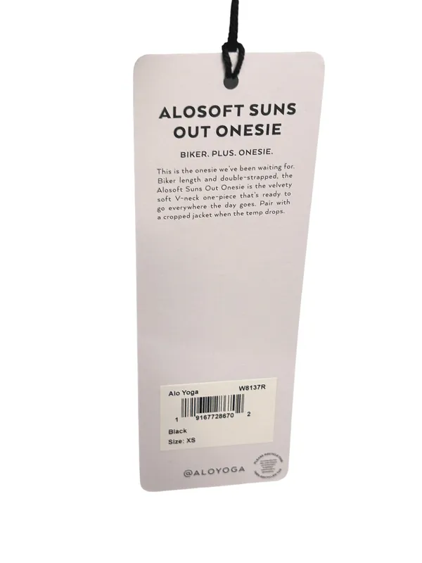 Alo ALOSOFT SUNS OUT ONESIE Size XSmall NWT - Image 6
