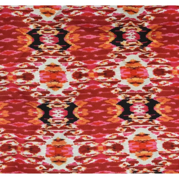 NWT Teeze Me Juniors Spaghetti Strap Tribal Bandeau Dress Fire Red Multi S - Image 9