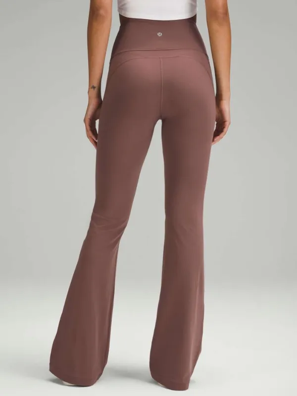 Lululemon Groove Super-High-Rise Flared Pant Nulu 32.5" Size 8 - Image 2