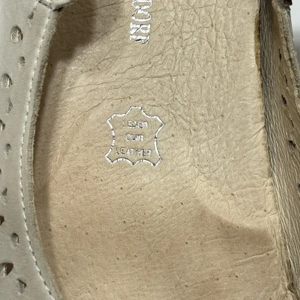 Remonte Mary Jane Comfort Pumps Beige Leather Women’s Size 38(7.5) - Image 12