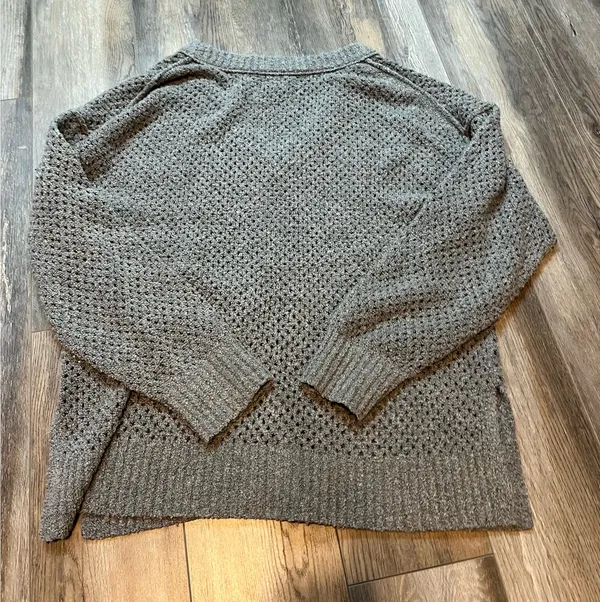 Aerie V-Neck Sweater Oversized - Image 3