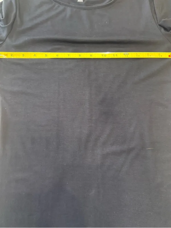 Lulu's Black Long Sleeve Crewneck Sheath Dress Size Medium - Image 12