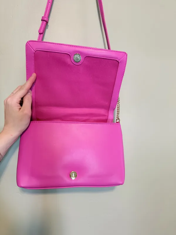Hot Pink Cross Body Bag - Image 2