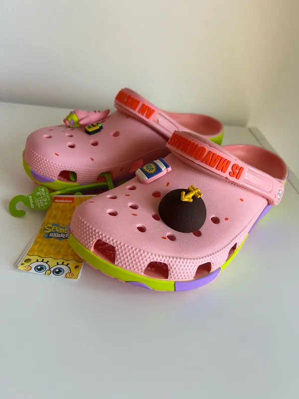 New Patrick Star Crocs – SpongeBob SquarePants X Crocs – US Men’s 8 / Women’s 10 - Image 3