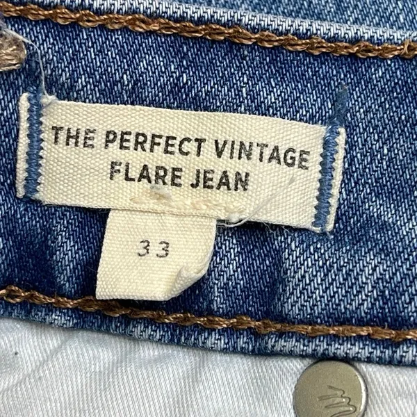 Madewell The Perfect Vintage Flare Jeans Size 33 NJ203 DM6896 - Image 4