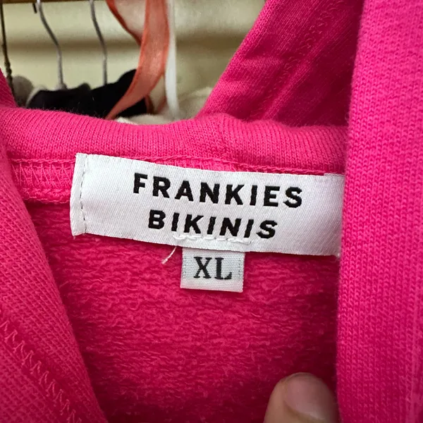 Frankie’s Bikinis Aiden Sweatshirt Rosewood Pink Size‎ XL - Image 3