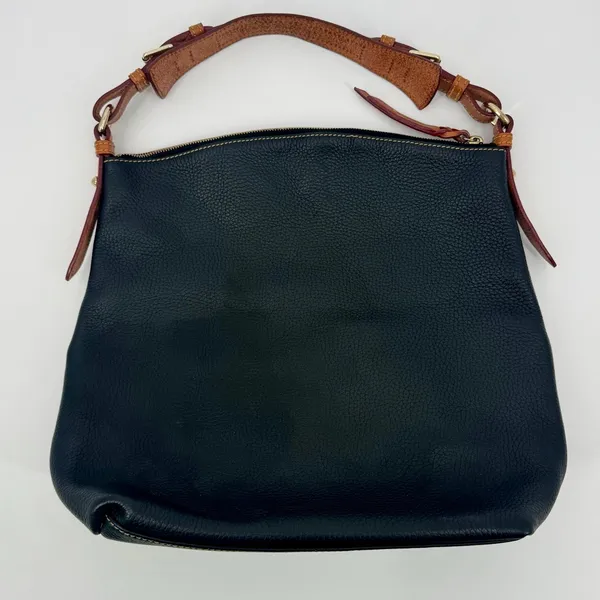 Dooney & Bourke Dillen Pocket Sac Shoulder Bag Black British Tan - Image 3