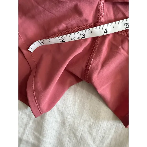 Lululemon Track Shorts Mid-Rise Lined Short 4" Womens 4 Pink W7AZ2S - Image 3