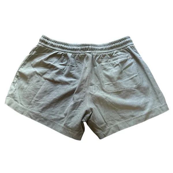 Athleta Women Size 8 Elastic Waist Tie Shorts Stretch Athleisure Preppy‎ Active - Image 2