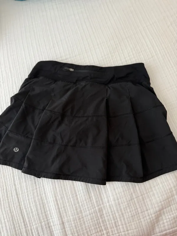 Lululemon Black Pace Rival Skirt Tall 4 - Image 2