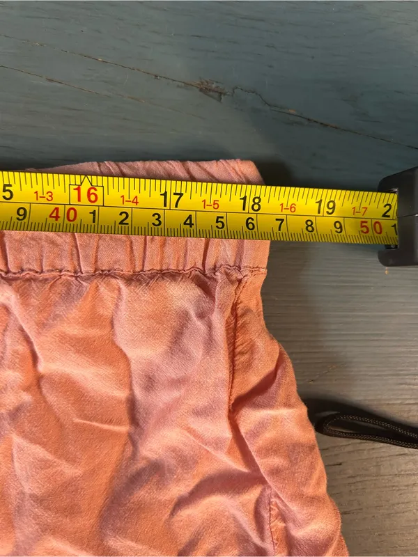 Banana Republic Soft Peach Pink Cami & Shorts Summer Sleep Set | Size Large - Image 8