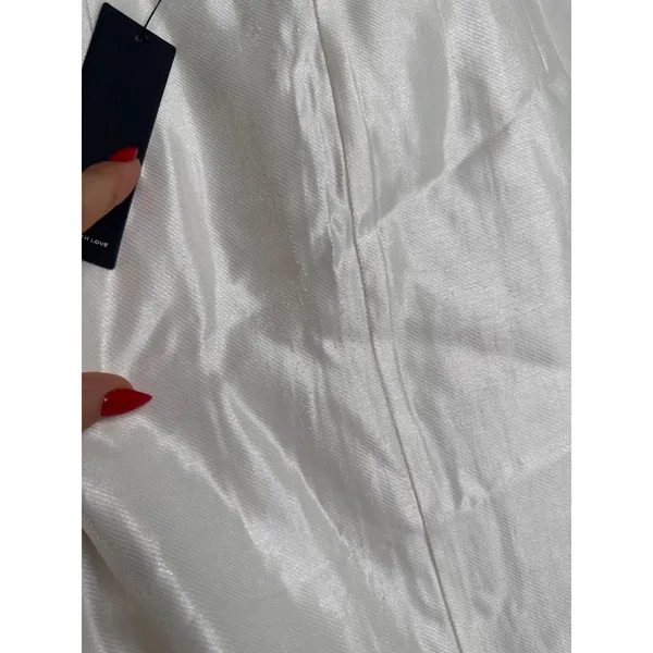 NWT Lulus Sophisticated Selection White Sleeveless Backless Mini Dress Party XL - Image 5