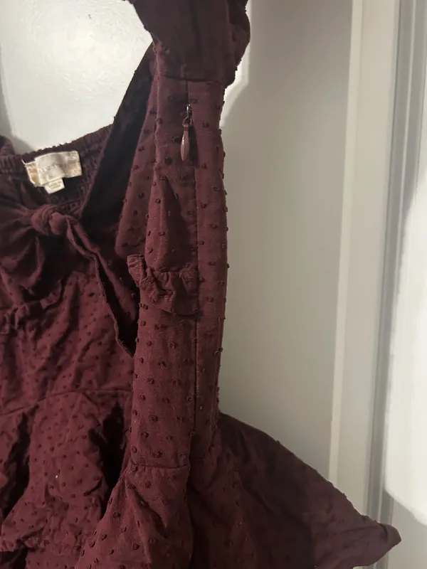 Altar'd State Maroon Dress - Image 4