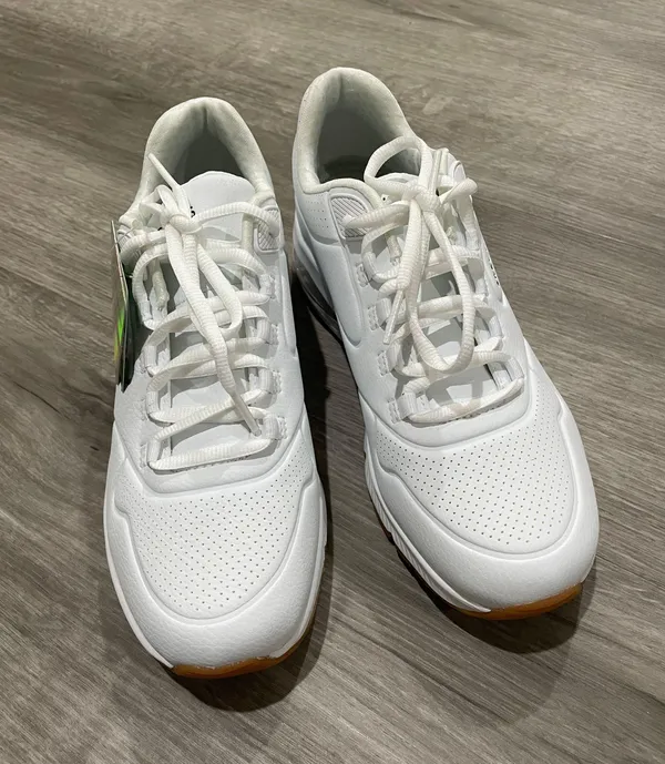 Skechers White Memory Foam Sneakers - Image 2