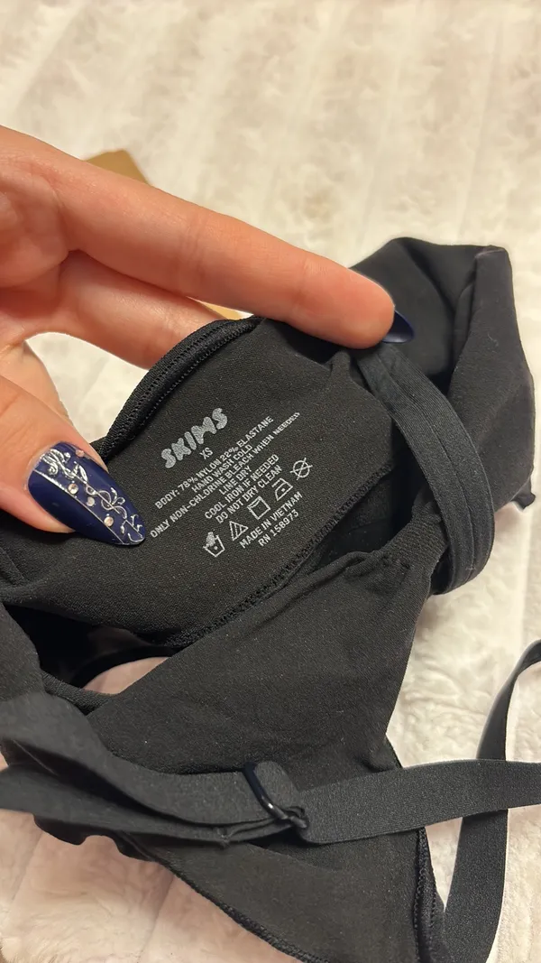 NWT seamless sculpt bralette - onyx xs - Image 5