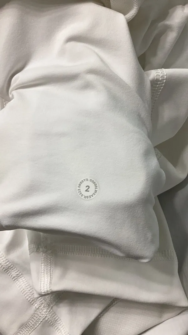 Lululemon HR Skirt Long In White - Image 4