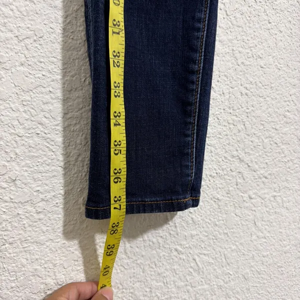American Eagle Outfitters Skinny Jeans Blue Denim Women's Distressed US 8 - Image 5