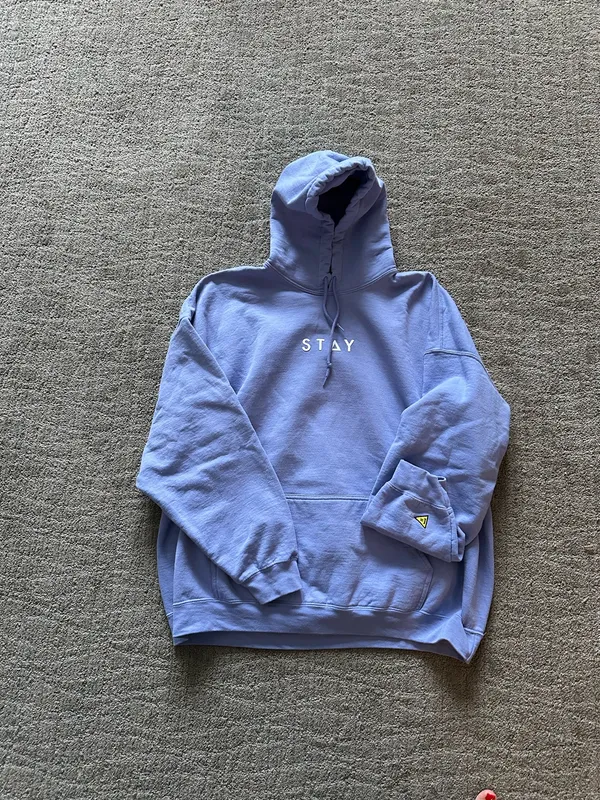 STAY Lavender Hoodie Purple Size XL - Image 2