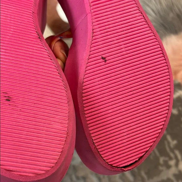 Gianni Bini Pink Jeweled Sandals - Image 11