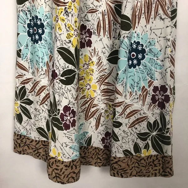 Globe Trotter V-Neck Sleeveless Floral Dress Size M - Image 11