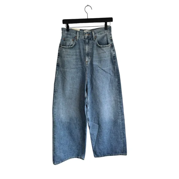 Agolde Valeria High Rise‎ Loose Baggy Jeans Temor Wash 24 - Image 6
