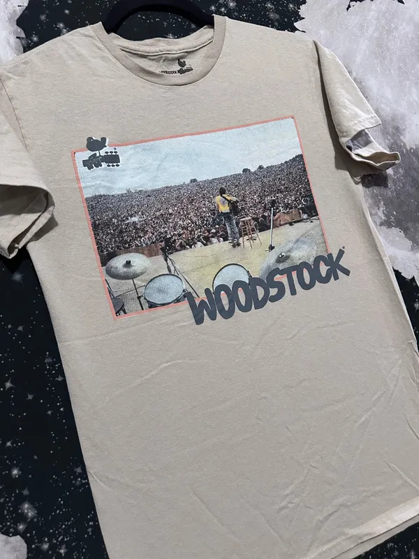 Woodstock Music Festival Graphic Shirt - Image 3