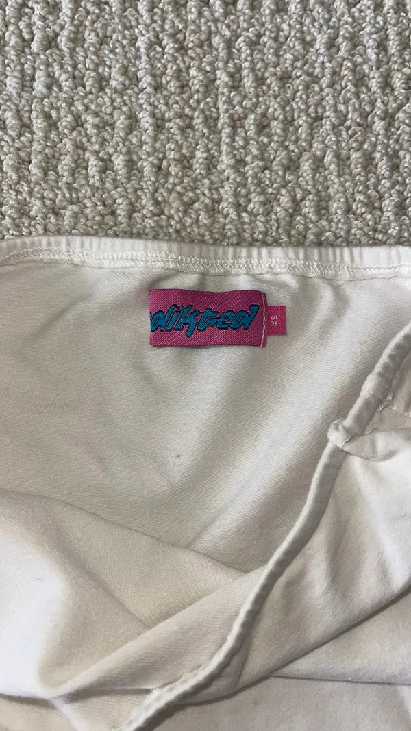 Edikted White Mini Skirt - Image 2