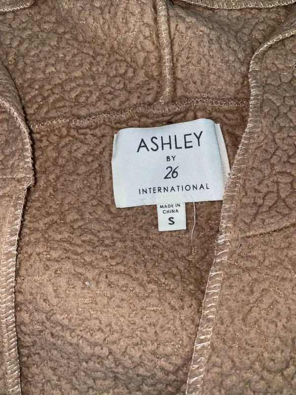Fuzzy cardigan Tan - Image 6